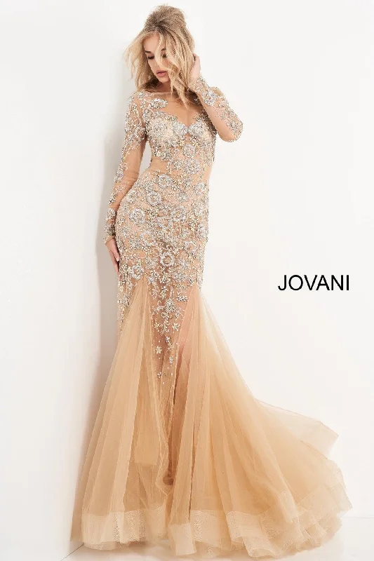 Budget Friendly Jovani 02537 Long Evening Dress