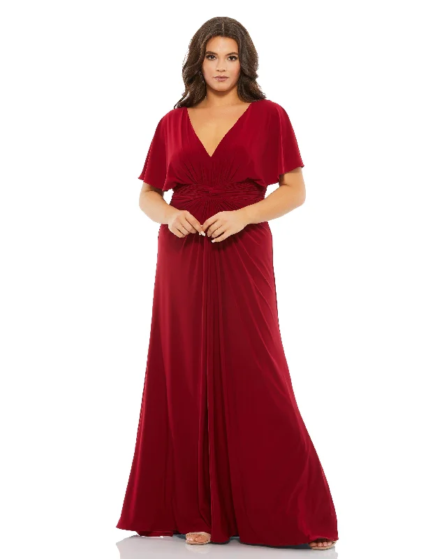 Effortless Style, Endless Impact Mac Duggal 67916 Fabulouss Plus Size Long Formal Dress