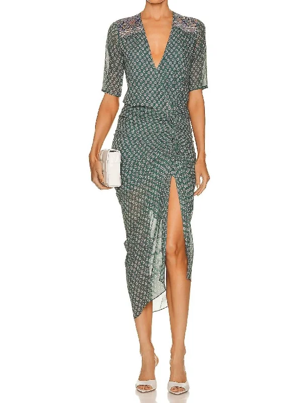 Sleek Design Mariposa Dress In Seaglass Multi
