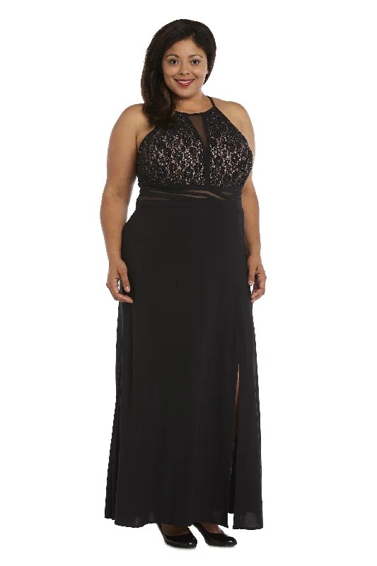 Daily Deals Morgan & Co 12524WM Long Plus Size Evening Dress