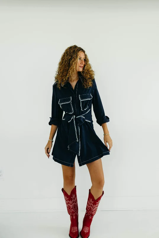 Durable Fashion Picks Kai Mini Dress - Blue