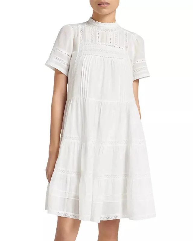 Casual Apparel For Women Adele Dress In Blanc