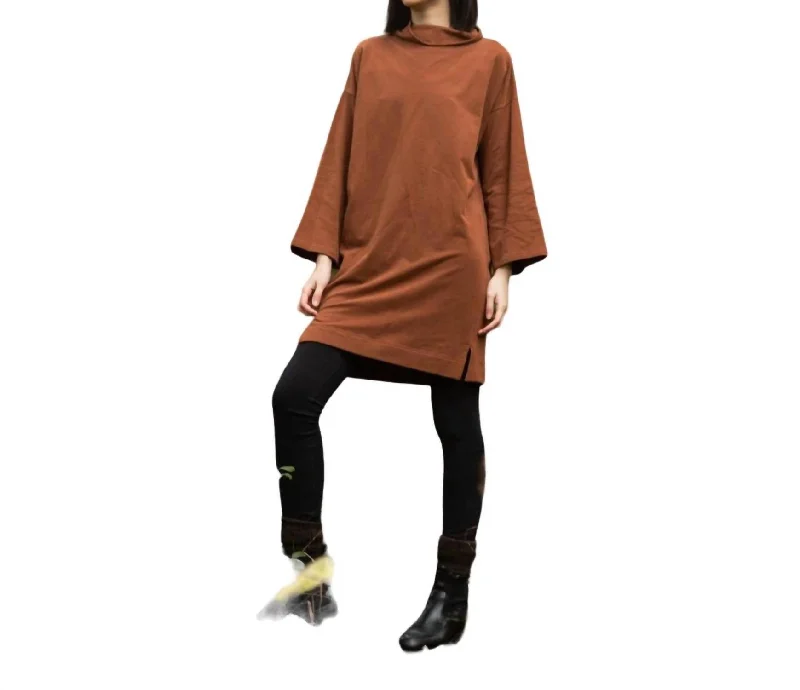 Today Only Ayse Organic Cotton Dress In Walnut