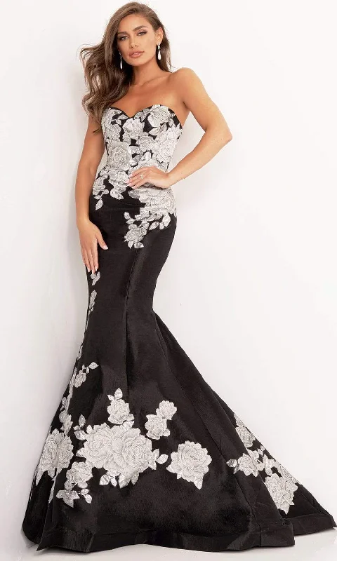 Massive Selection Sale Jovani - 3917 Floral Sweetheart Mermaid Dress