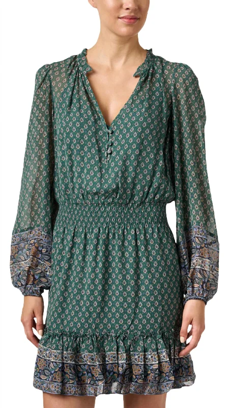 Odd Size Clearance Sale Destiny Dress In Green