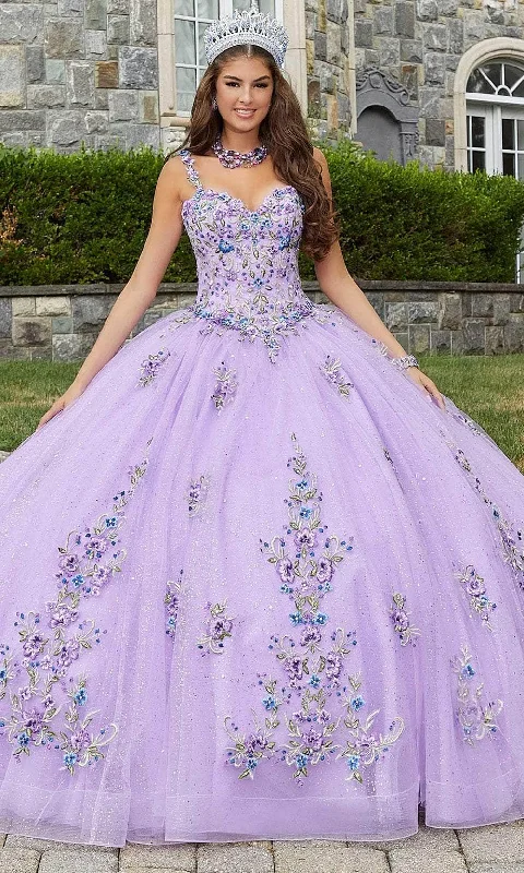 Enjoy Discount Mori Lee 60176 - Sleeveless Floral Embroidered Ballgown