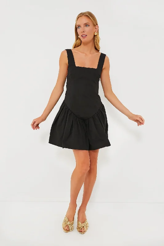 Snag Fabulous Fashion Bargains Black Savvas Mini Dress