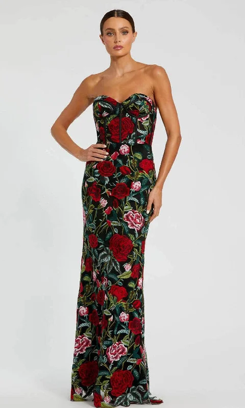 Modern Fashion Sale Mac Duggal 20757 - Floral Sheath Evening Dress