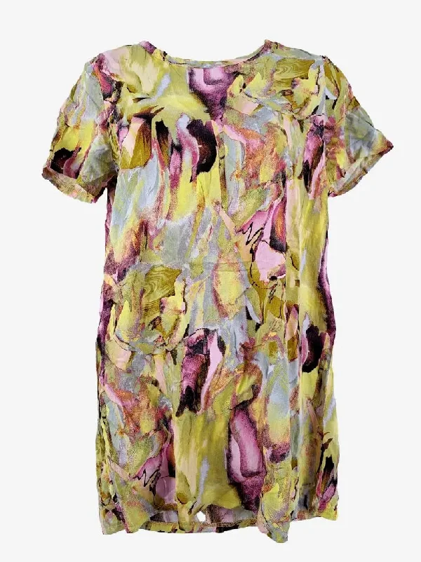 Special Offer For You Mika & Gala Mossy Garden T-Shirt Mini Dress Size 8