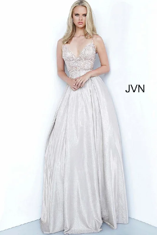 Discount Store Jovani 2206 Long Spaghetti Strap Prom Ball Gown