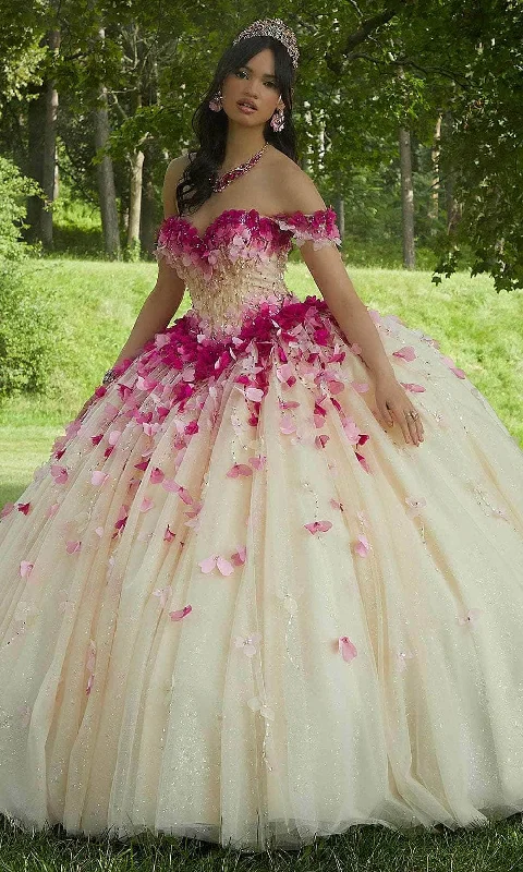 Special Offer Mori Lee 60191 - Sweetheart 3D Floral Embellished Ballgown