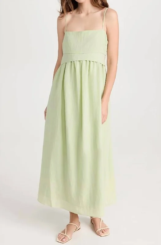 Casual Clothing for Women Panelled Dress In Sweet Grass