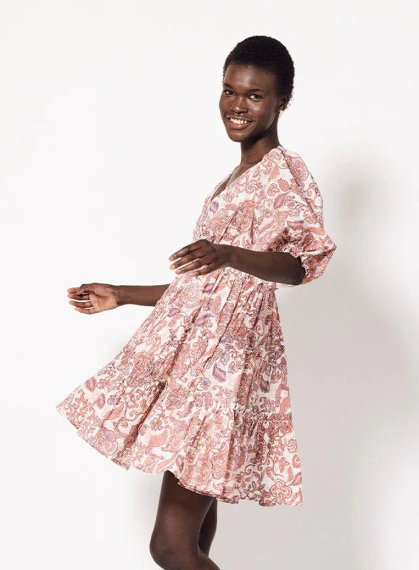 Browse Our Top Products Lavinia Mini Dress in Amara Floral