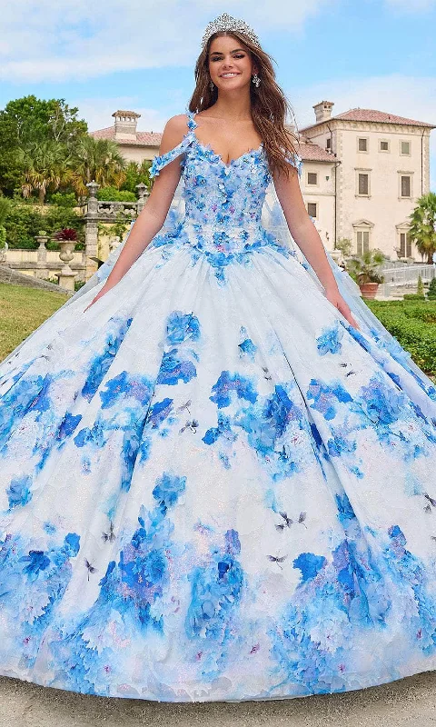 Insane Discount Onslaught Amarra 54208 - 3D Floral Embellished Sweetheart Neck Ballgown