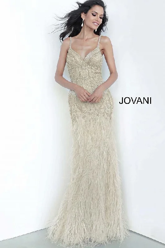 Feminine Dresses for Women in Bold Prints Jovani 68827 Prom Formal Long Dress
