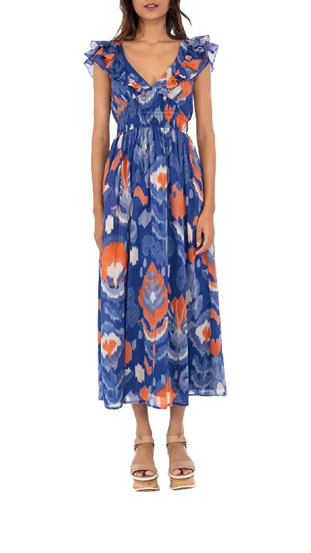 Score Big On Glamorous Red - Carpet Styles Maya Dress In Poppy Mallow Black