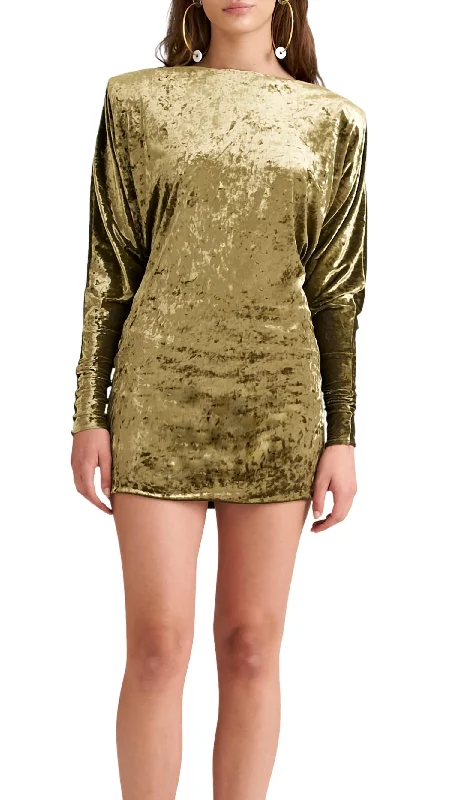 Trendy Women's Apparel for All Seasons Idobella Dress In Sage