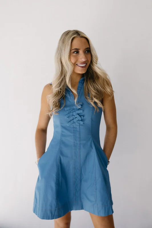 Summer Deals Etsie Mini Dress - Denim