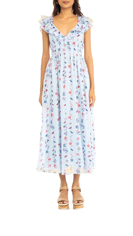 Mother's Day Special Maya Dress In Misty