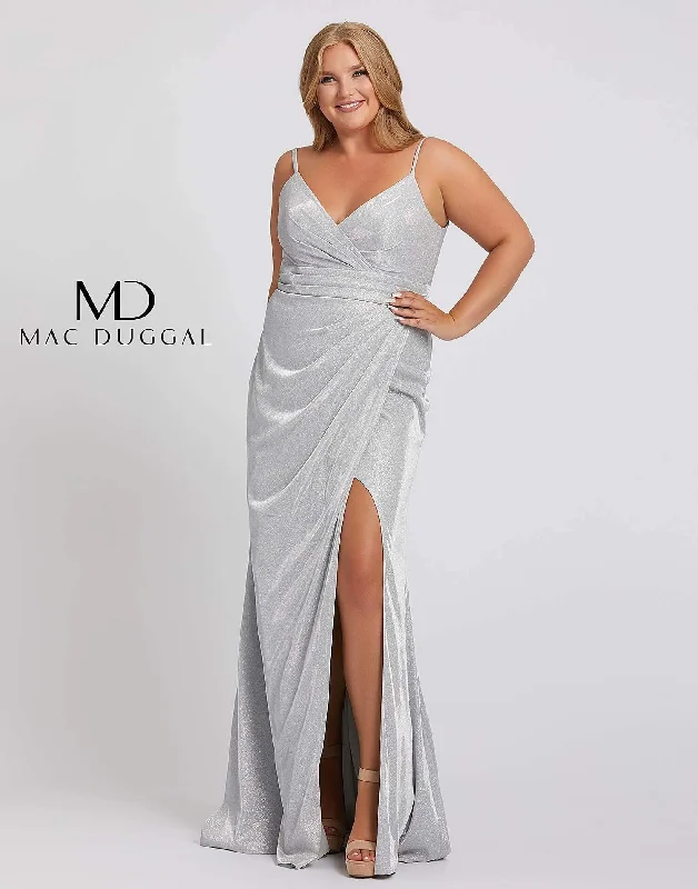 Clothing For Women Mac Duggal 49049 Fabulouss Plus Size Prom Dress Formal