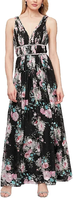 Big Savings Alex Evenings AE8175872 Long Sleeveless Maxi Dress