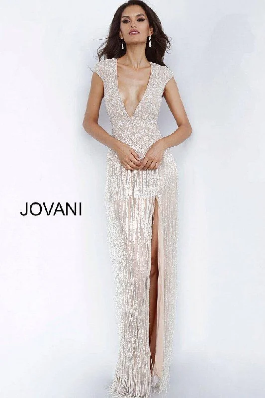 Modern Women’s Fashion with Vintage Touches Jovani 68792 Sexy Prom Long Dress