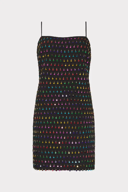 Sale Clearance Colette Beaded Sequin Mini Dress
