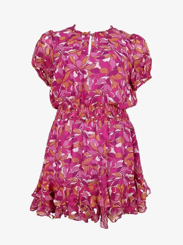 Discover Now Marcs Flirty Bloom Tiered Mini Dress Size 12