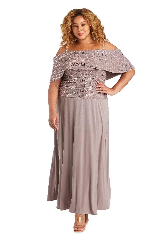 Limited Time Special Offer R&M Richards 7047W Formal Long Dress Plus Size Sale