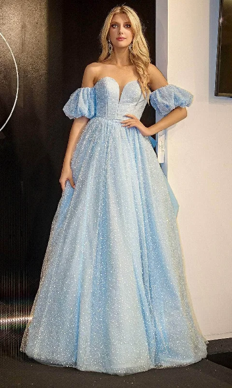 Casual Dresses for Women Portia and Scarlett PS24066 - Sweetheart Ballgown with Slit