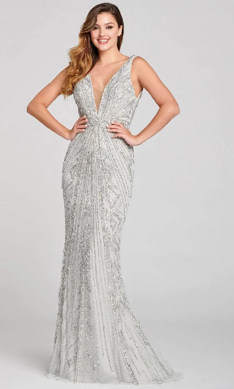 Must Haves Ellie Wilde EW121068 - Beaded Sleeveless Prom Gown