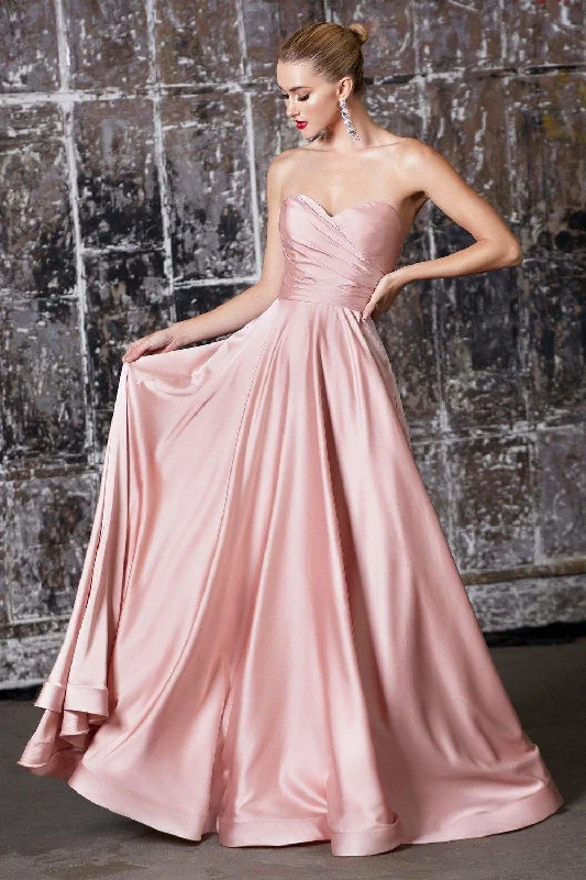 Fashion-Forward Offers Cinderella Divine CD0165 Long Evening Gown Prom