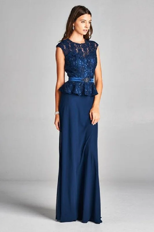 Chic Style, Always In Vogue Long Mother of the Bride Dress Formal