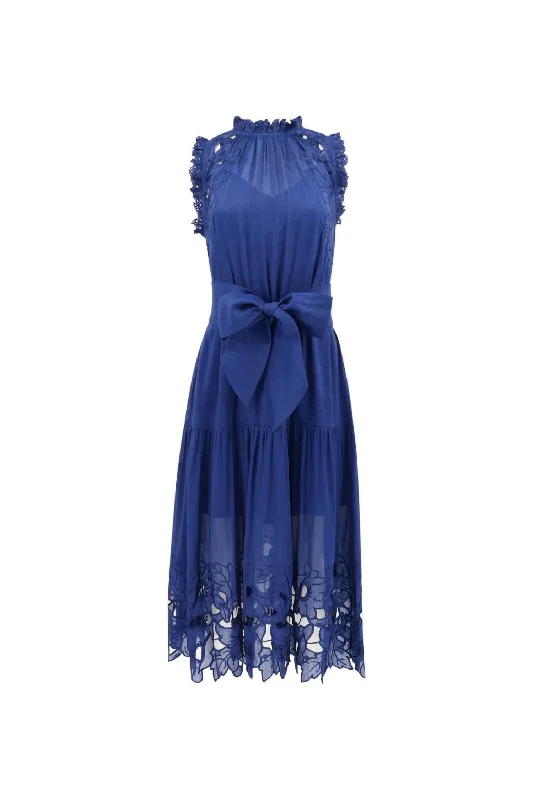 Final Sale Gemma Dress In Royal Blue