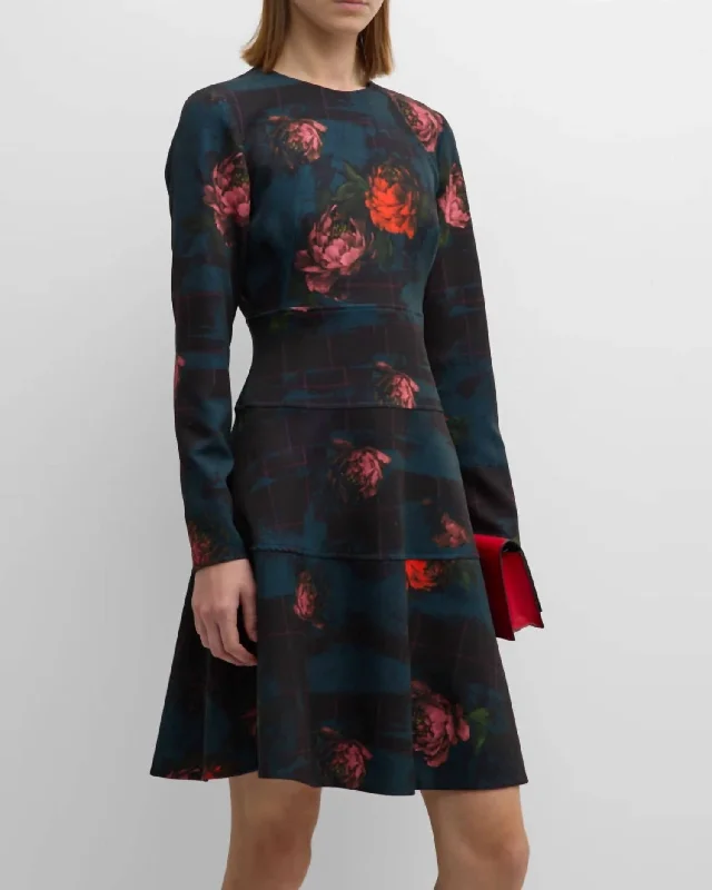 New Styles Just In Lily Dress In Ocean
