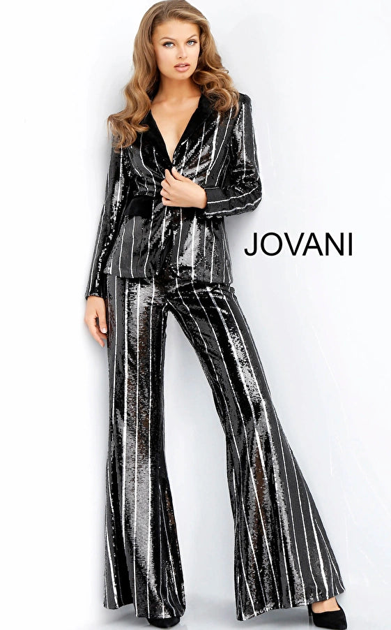 Casual Yet Chic Sales Jovani 54671 Formal Evening Pan Suit