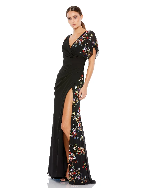 Additional Time-Limited Offers Mac Duggal 26530 Long Formal Floral Dress