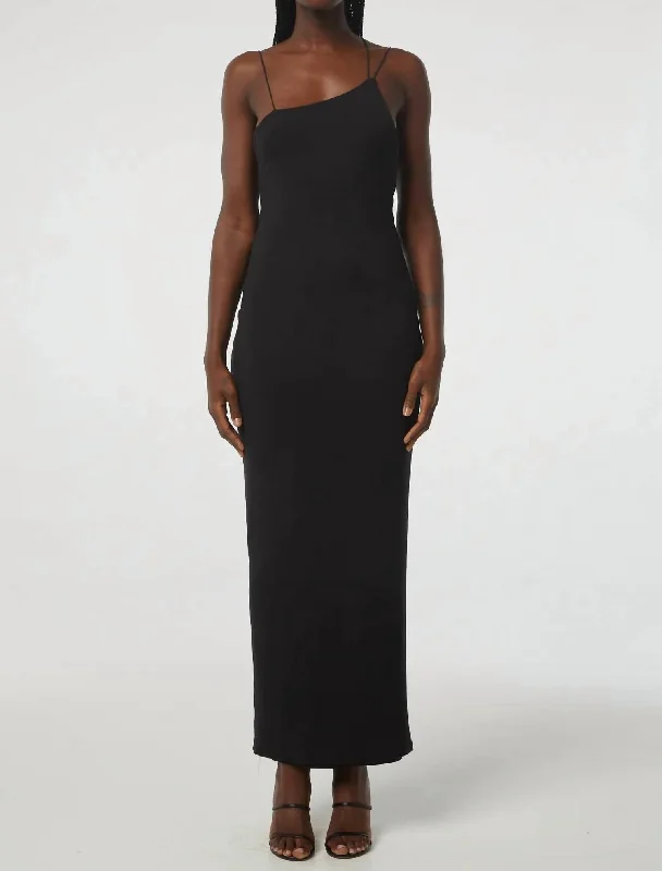 Urban Femme Streetwear Ceci Strappy Dress In Black