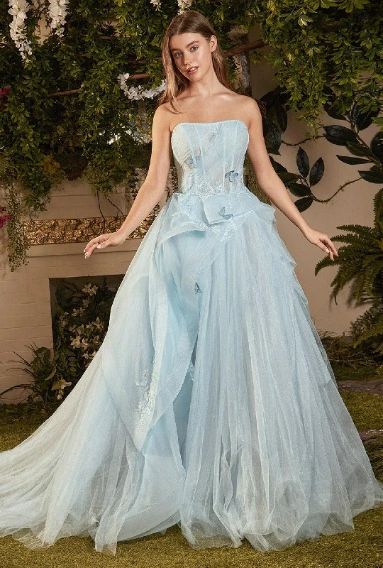 Special Offer For You Andrea & Leo A1021 Strapless Tulle Ball Gown