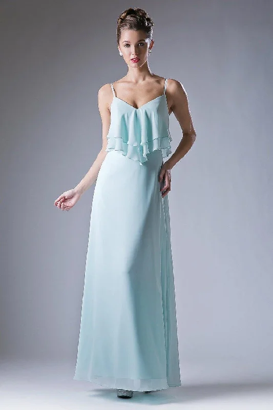 Trendy Urban Attire Cinderella Divine CH537 Formal Long Dress Bridesmaid