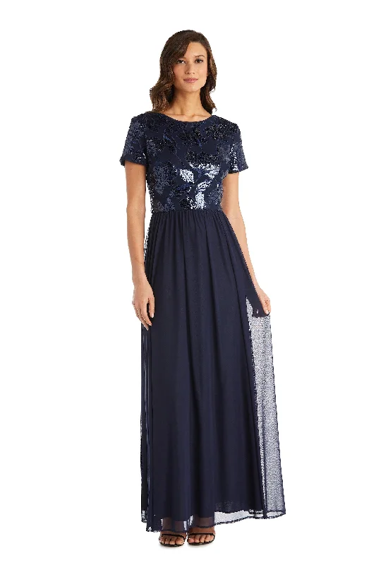 Effortless Chic Apparel R&M Richards 7058 Mother Of The Bride Long Dress