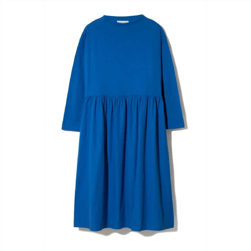 Winter Warm - Up Sale Bramble Dress In Cobalt