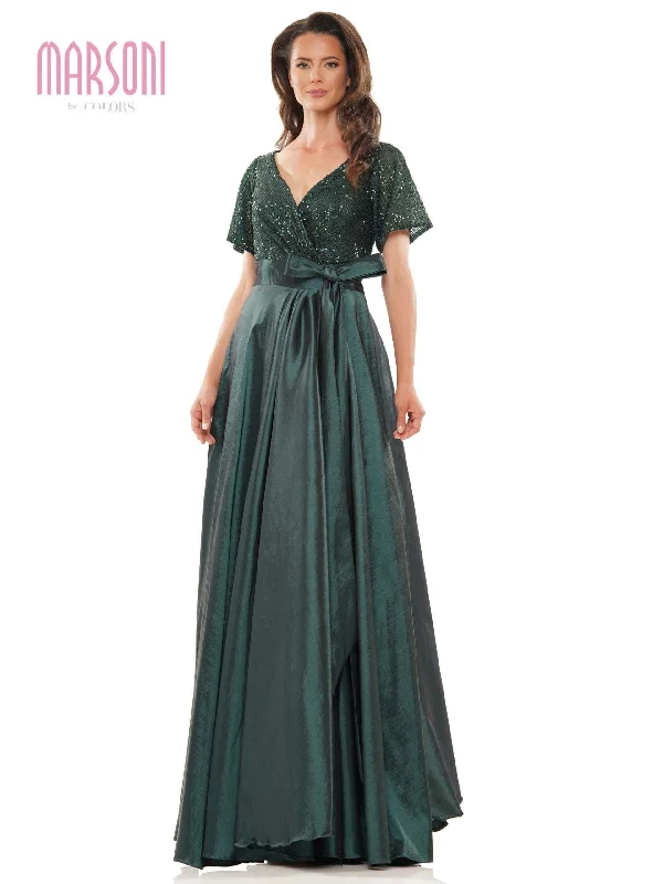 Classic Elegance Sales Marsoni M316 Colors Long Formal A Line Dress