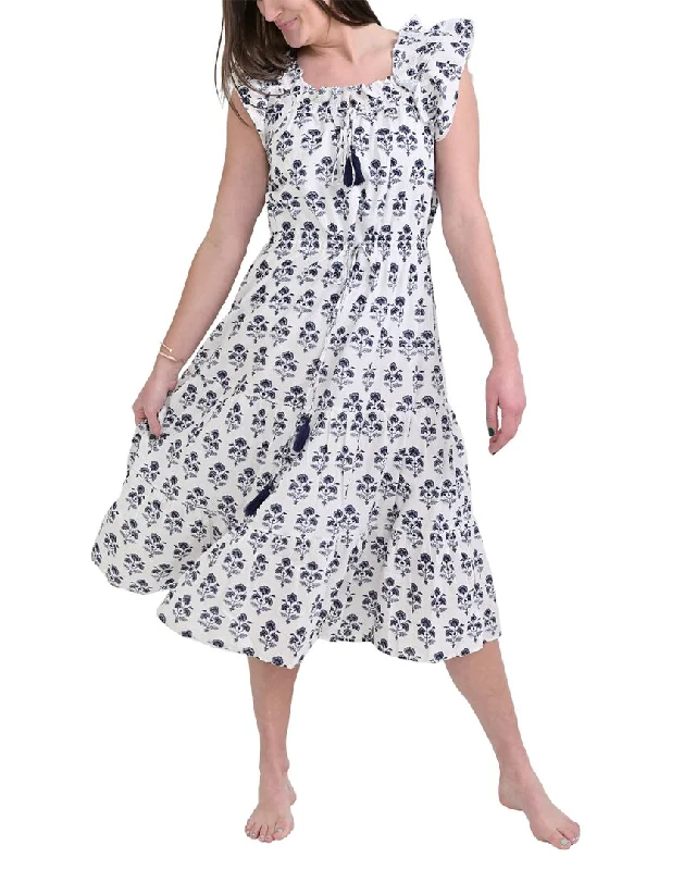 Women's Wardrobe Refresh – Trendy Outfits At Unbeatable Prices Pomegranate Flutter Sleeve Peasant Dress
