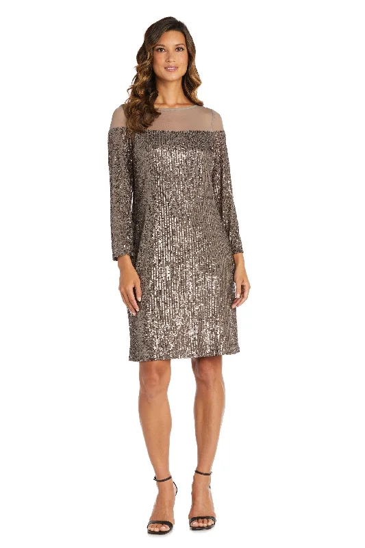 Eclectic Style Wardrobe R&M Richards 2428 Short Mother Of The Bride Dress