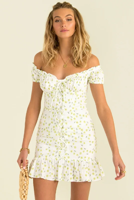 Casual Yet Chic Sales Monroe Dress / Green Floral