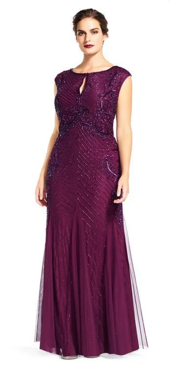 Top Deals Adrianna Papell AP1E200211 Women's Long Evening Gown Formal Dress