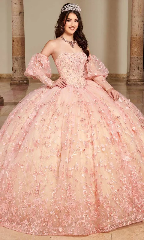 Style Without Limits Rachel Allan RQ1123 - Scoop Floral Lace Ballgown