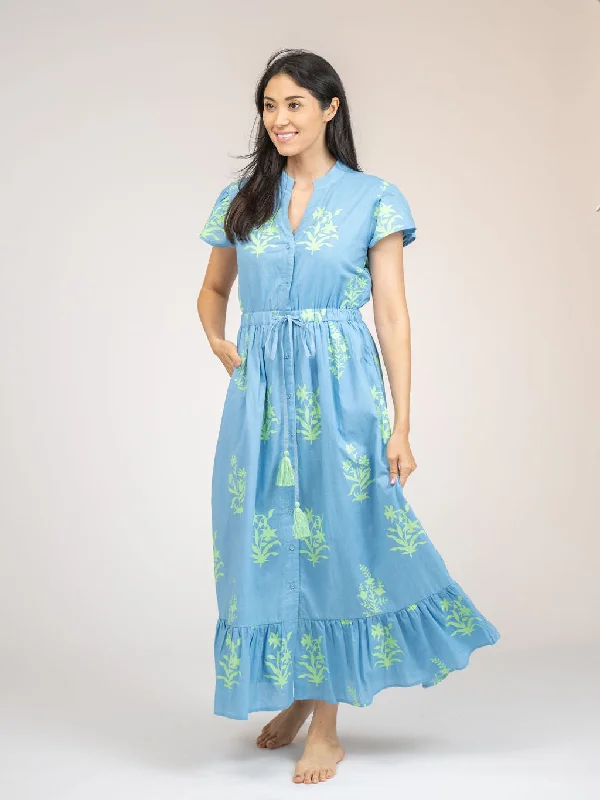 Hot Picks The Flutter Midi Dress | Sky Jaipur Floral