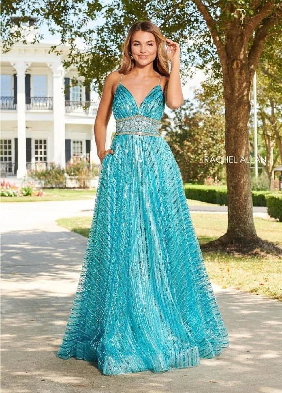 Fashionista Favorites Rachel Allan Sparkling Long Prom Dress